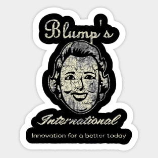 Blump's The Dark Backward Sticker